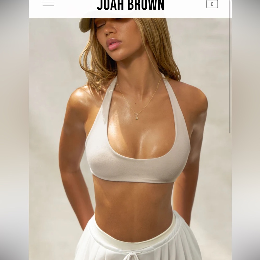 Joah Brown HALTER SCOOP BRA